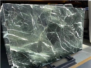 Greek Green Marble Verde Naoussa Big Slab Tile