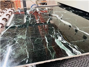 Greek Green Marble Verde Naoussa Big Slab Tile