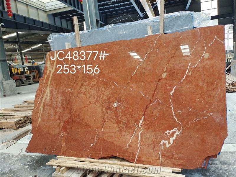 Rosso Alicante Alicante Red Rojo Marble Slab Tile