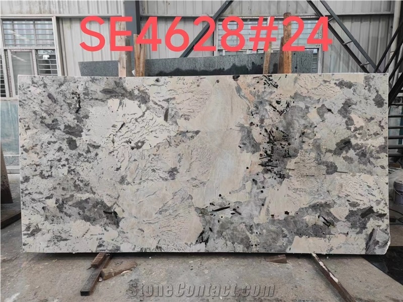 Snow Mountain Silver Fox Granite Bianco Antico