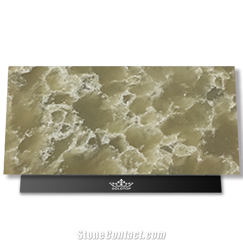GOLDTOP OEM/ODM Marble Series Brighton Quartz Slabs