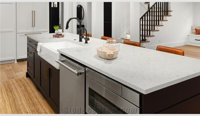 GOLDTOP OEM/ODM Marble Series Carrara Gucci Quartz Slabs