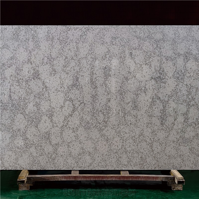 GOLDTOP OEM/ODM Marble Series Desert Grey Quartz Slabs