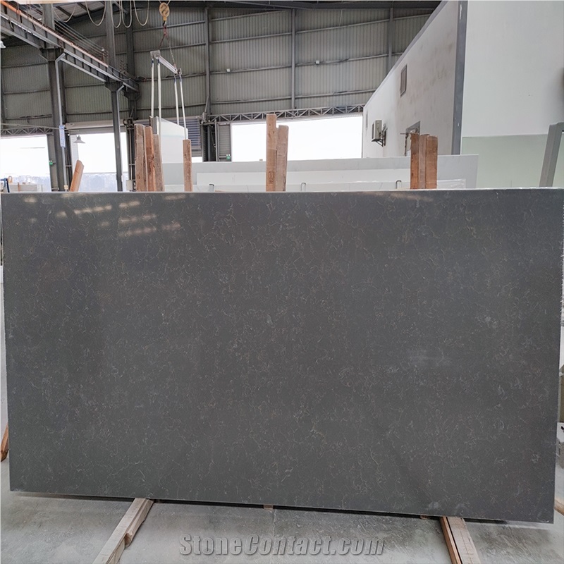 GOLDTOP OEM/ODM Marble Series Haldi Quartz Slabs