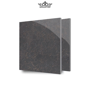 GOLDTOP OEM/ODM Marble Series Haldi Quartz Slabs