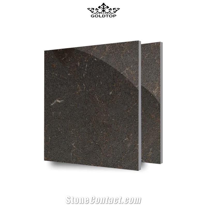 GOLDTOP OEM/ODM Marble Series Vanilla Quartz Slabs
