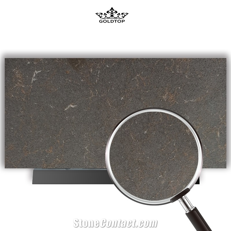 GOLDTOP OEM/ODM Marble Series Vanilla Quartz Slabs
