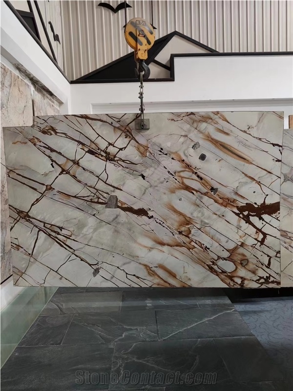 Blue Roma Natural Wall/Floor Tiles Luxury Slabs Quartzite