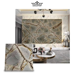 Blue Roma Natural Wall/Floor Tiles Luxury Slabs Quartzite