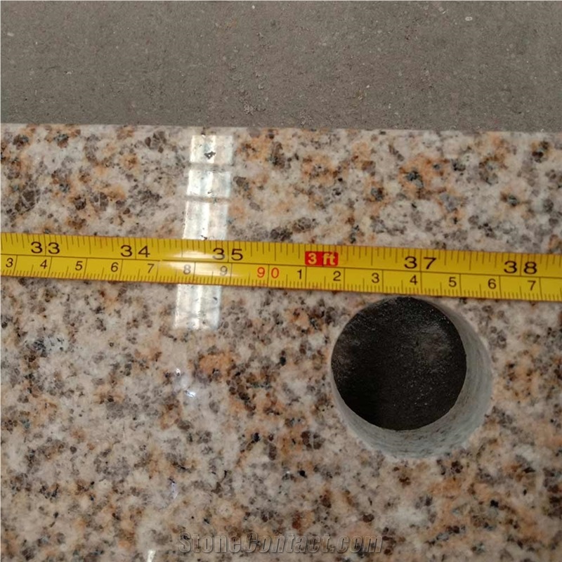 Chinese Granite G350 Granite Yellow Slabs For Tops
