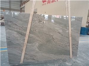 GOLDTOP OEM/ODM Brazilian Calacatta White Quarzite Slabs