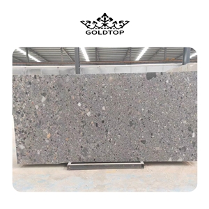 GOLDTOP OEM/ODM Fossil Grey Marble Slabs GOLDTOP OEM/ODM Fossil Grey Marble Slabs