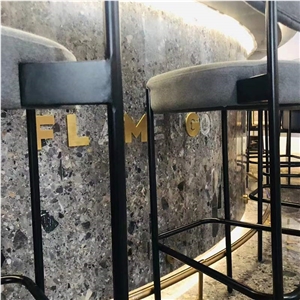 GOLDTOP OEM/ODM Fossil Grey Marble Slabs