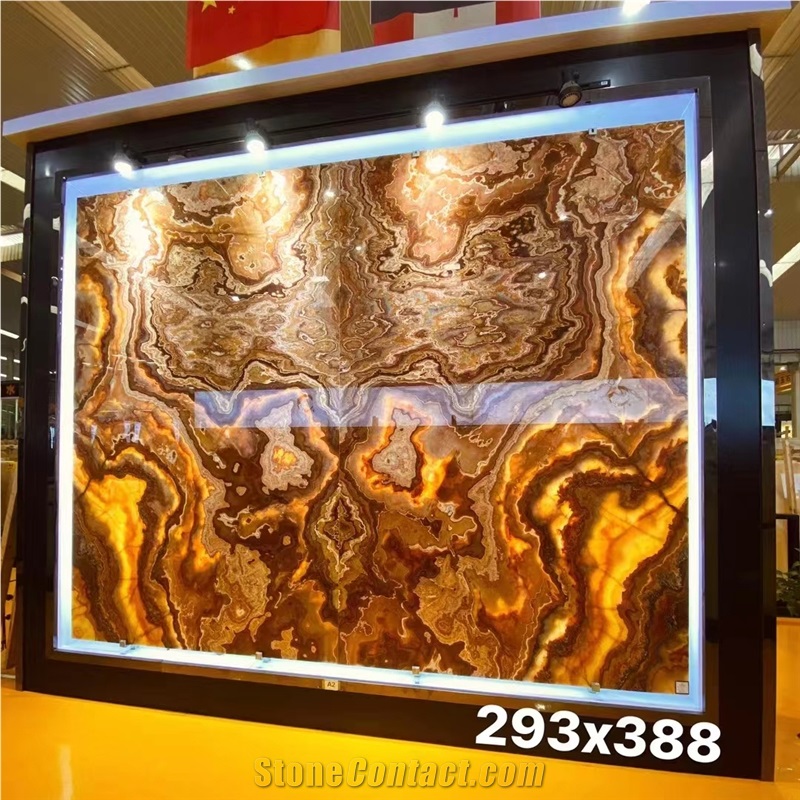 GOLDTOP OEM/ODM Persian Tiger Onyx Polished Tiles