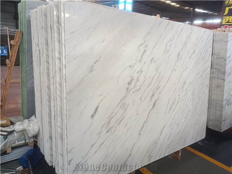 GUANGXI WHITE MARBLE POLISHED SLABS