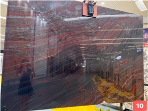 Iron Red Luxury Granite Natural Tiles&Slabs Polished Stone