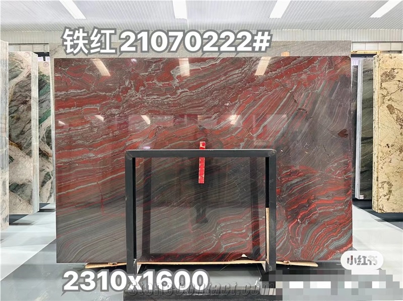 Iron Red Luxury Granite Natural Tiles&Slabs Polished Stone
