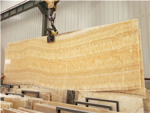 Luxury Honey Yellow Onice Natural Slabs & Tiles Onyx Stone