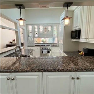 Nice Brown Island Sino Caledonia Granite Countertops
