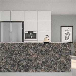 Nice Brown Island Sino Caledonia Granite Countertops