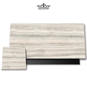 Polished High Quality Crema Toscana Travertine Slabs/Tiles
