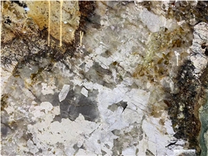 Shangri-La Green Luxury Stone Slabs Polish Wall/Floor Tiles