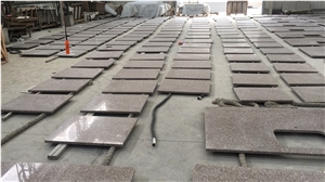 Vantage Pattern Red Granite G648 Zhengpu Red Kitchen Countertops