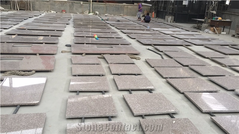 Vantage Pattern Red Granite G648 Zhengpu Red Kitchen Countertops