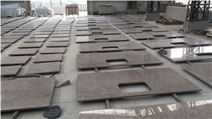 Vantage Pattern Red Granite G648 Zhengpu Red Kitchen Countertops