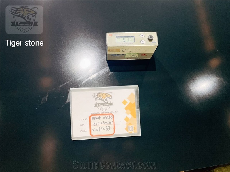 Artificial Stone Black Matt