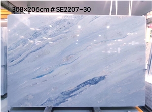 Azul Cintilante Blue Marble Slab