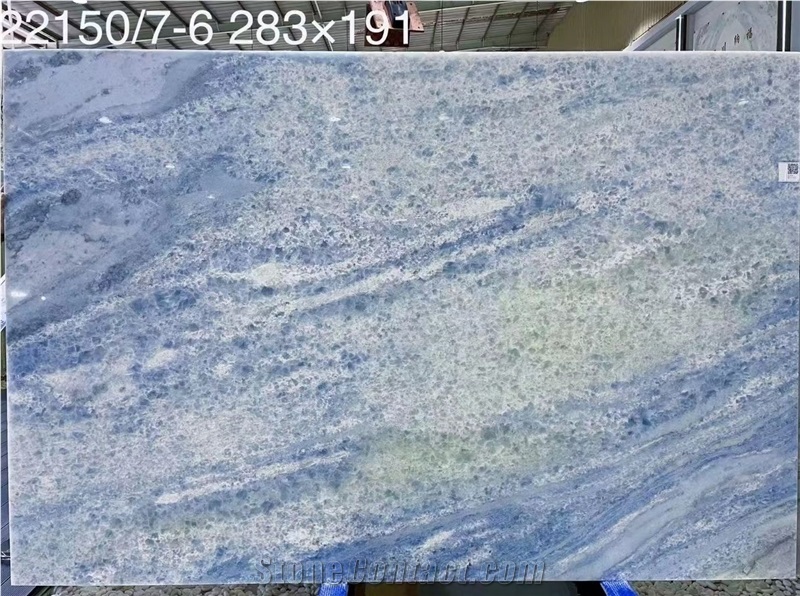 Azul Cintilante Blue Marble Slab