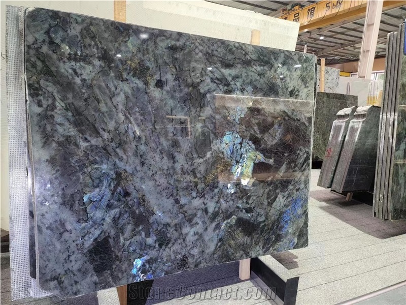 Bleue Lemur Granite Slab