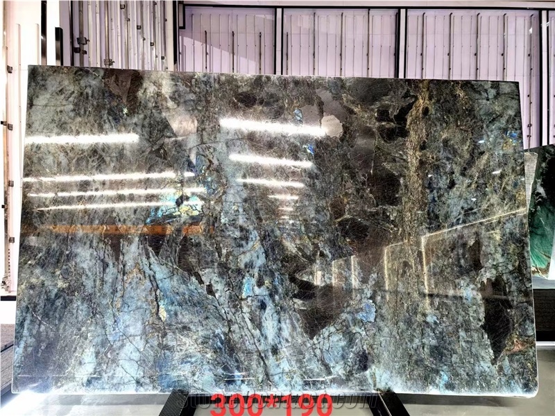 Bleue Lemur Granite Slab