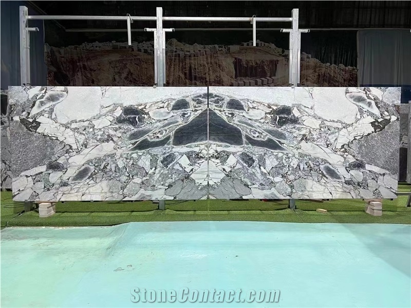 Blue Galaxy Marble Slab