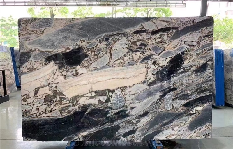 Blue Galaxy Marble Slab