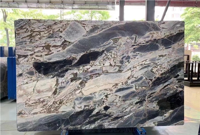Blue Galaxy Marble Slab