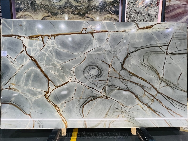 Brazil Blue Deep Quartzite Slab
