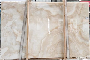 Ivory Onyx Slab