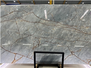 Turkey River Grey Marble Slab