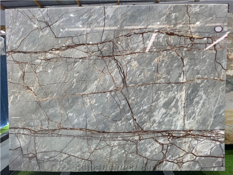Turkey River Grey Marble Slab