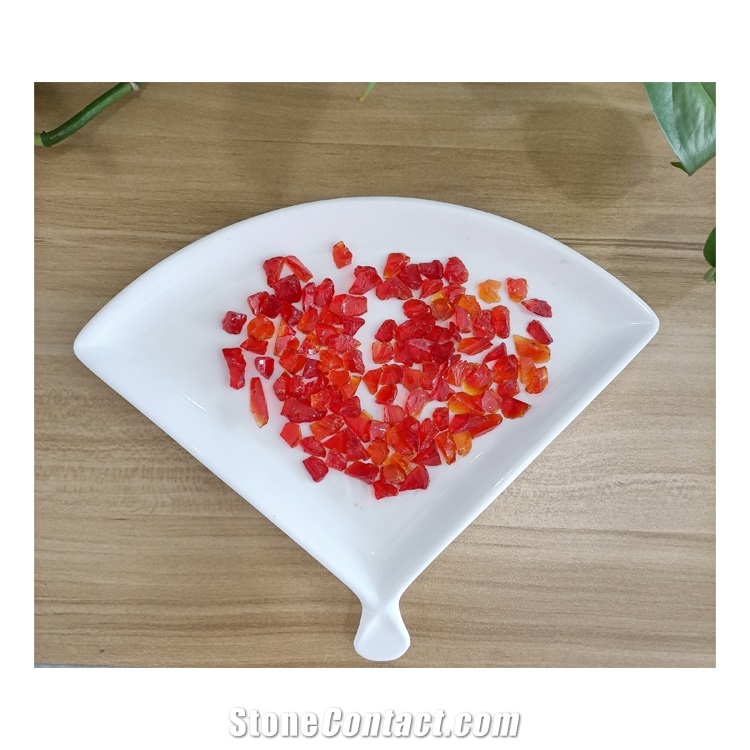 Glass Block Stone For Decoration The Garden