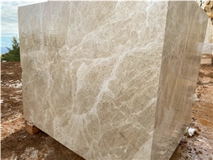 Patara Light Emperador Marble Blocks