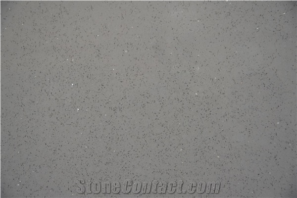 LC-312 Sparkling Grey Vietnam Quartz Artificial Stone