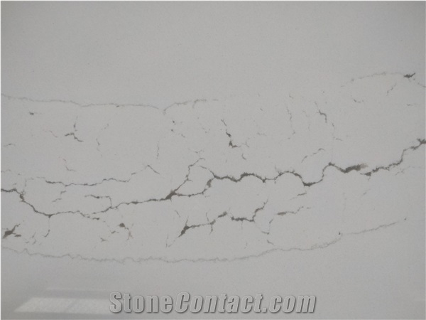 LQ-806 Unique Artificial Stone Calacatta Quartz Vietnam