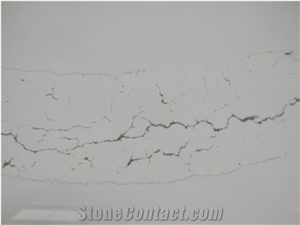 LQ-806 Unique Artificial Stone Calacatta Quartz Vietnam