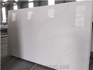 LQ-806 Unique Artificial Stone Calacatta Quartz Vietnam