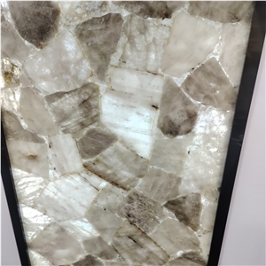 Hot Sale Quartz Semiprecious Stone Wall Panels
