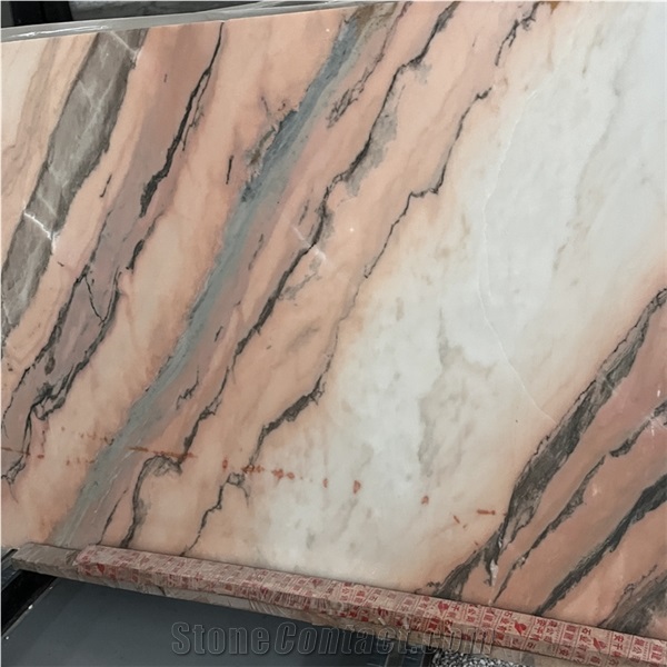 Estremoz Rosa Aurora Marble Slabs For Home Design Project