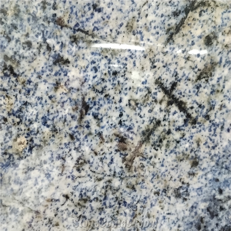 Grand Blue Bahia Granite For High-End Background Wall